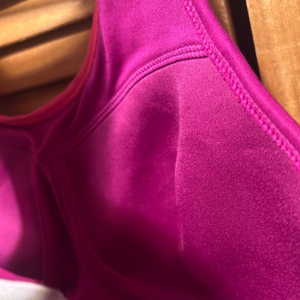 Nike Dri-Fit Raspberry & Pink Racerback Workout Top - Picture 16 of 16
